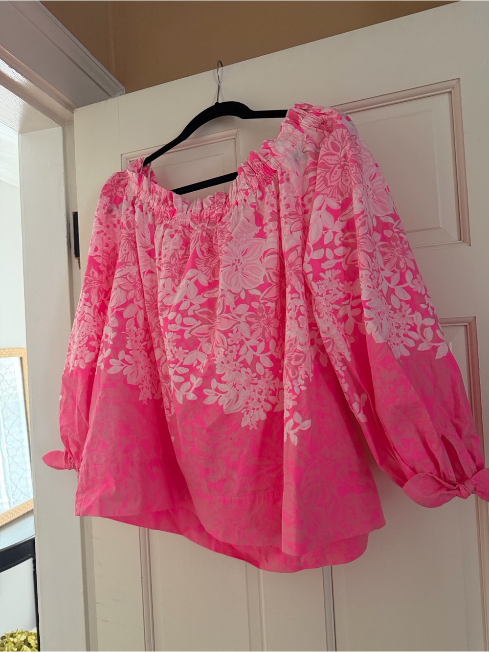 Lilly Pulitzer Jamilynne Off-Shoulder Blouse - Picture 2 of 9